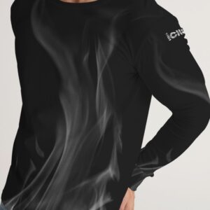 Men’s Slim fit Long Sleeve Tee ICJUK Smokey Rock